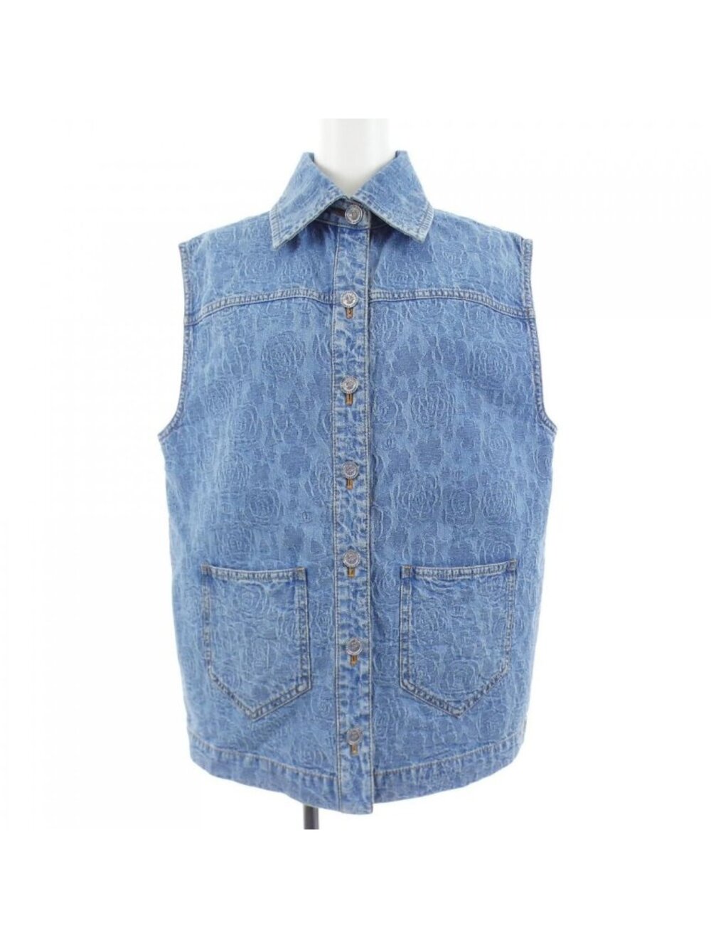 Chanel Vest Blue 34